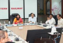 উচ্চ পর্যায়ের নিরাপত্তা পর্যালোচনা পূর্ব রেলের